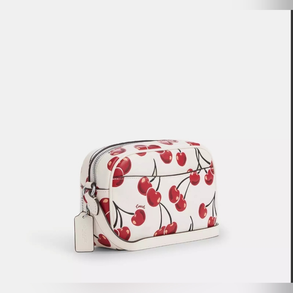 Coach Mini Jamie Camera Bag With Cherry Print - Picture 2 of 11